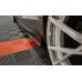 Накладки сплиттеры на пороги на Audi S5 B9